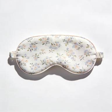 Delicate Floral Print Sleep Eye Mask