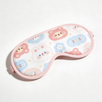 Cute Cartoon Animal Print Sleep Eye Mask