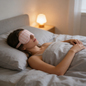 Pink Plaid Pattern Satin Sleep Eye Mask